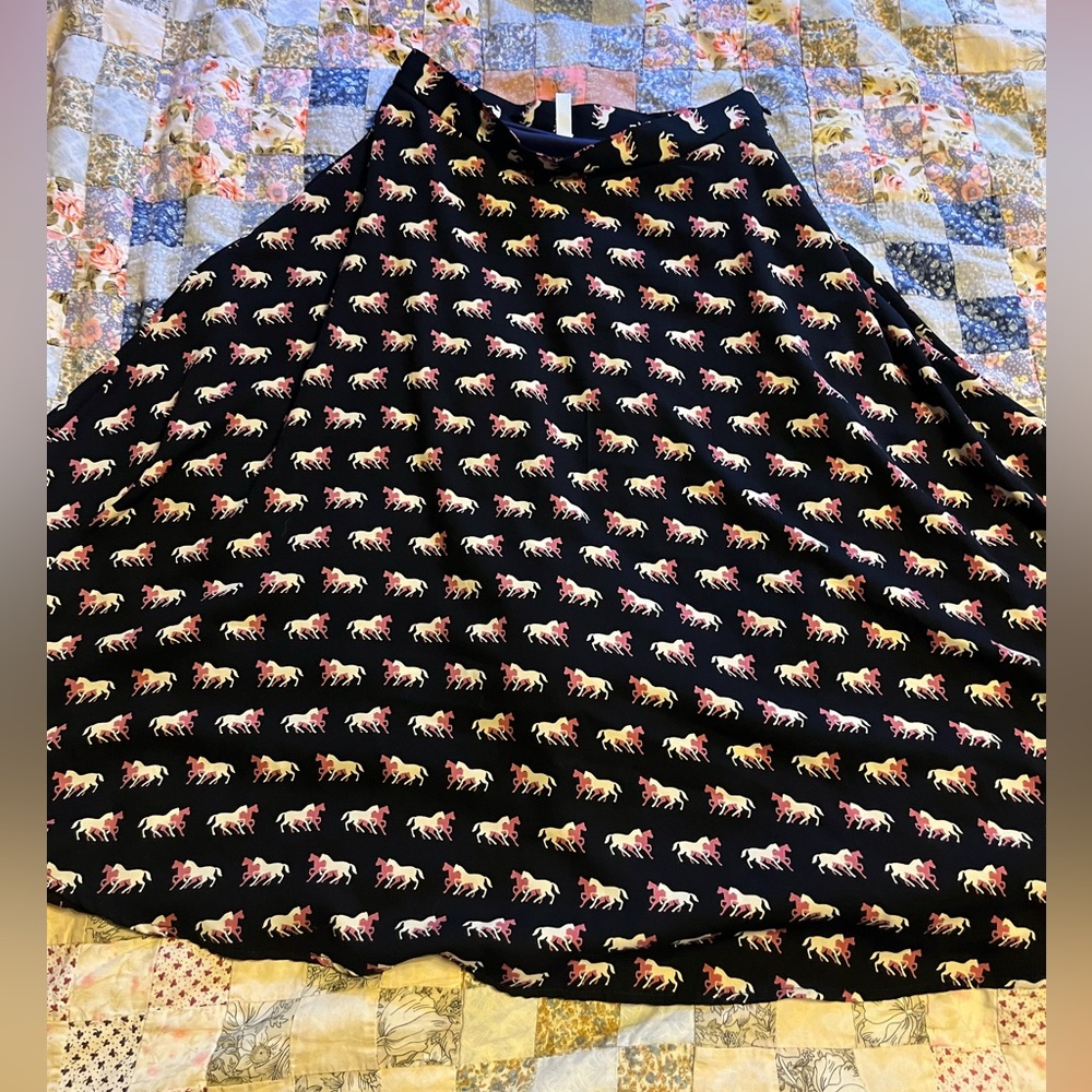 ModCloth horse swing skirt